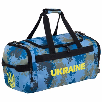 Сумка спортивна UKRAINE GA-1801-UKR Колір: Камуфляж Digital Urban