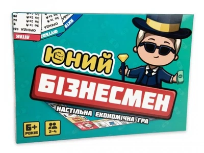 Настільна гра Юний Бізнесмен, Strateg, 30341