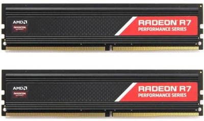 Оперативна пам'ять DDR4 8Gb x 2 (16Gb Kit) 2666MHz AMD Radeon R7 (R7S416G2606U2K)