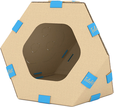 Приманочный контейнер из картона для мышей - Пластиком