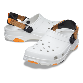 Жіночі Сабо Crocs Classic All Terrain Clog 36-37 р 22.5-23 см Білі 206340-M4/W6 White