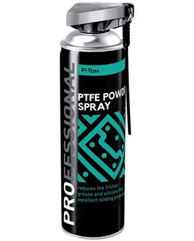 Сухе мастило в аерозолі 500мл PITON (PTFE cleaner Pro) (професійна серія)