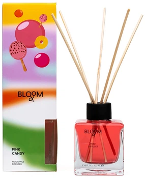 Аромадифузор Aroma Bloom Pink Candy Рожева цукерка 100 мл (2252418146018)