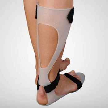Ортез на гомілковостоп при падаючій стопі жорсткий підтримує на ПРАВУ ногу Orthopoint SL-903 Розмір S (SL-903-SAG-S)