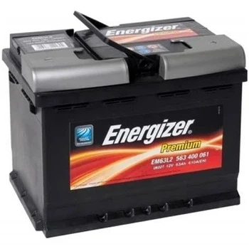 Аккумулятор 63Ah-12v Energizer Premium (242х175х190), R,EN610
