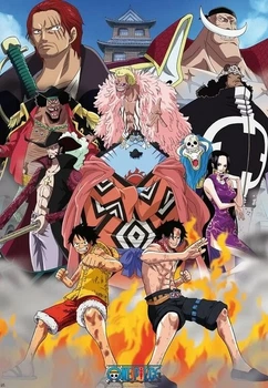 Плакат One Piece - Marine Ford (Постер) (3700789210245)