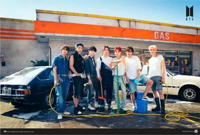 BTS - Gas Station (Poster) (8435497269715)