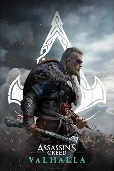 Плакат Assassins Creed Valhalla - Eivor (Постер) (3665361043980)