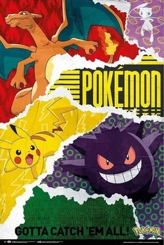 Плакат Pokemon - Gotta Catch Them All (Постер) (8435497277673)