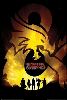 Плакат Dungeons & Dragons Movie - Ampersand Radiance (Постер) (5050574352161)