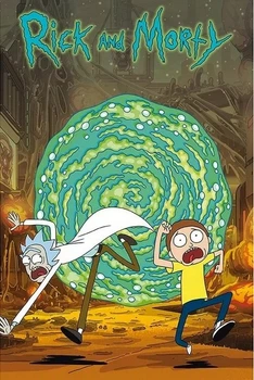 Rick and Morty - Portal (Poster) (3665361066767)
