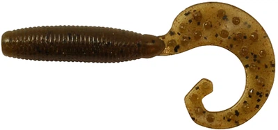 Силікон Reins Fat G-Tail Grub 3" 002 Green Pumpkin (12 шт/уп.)