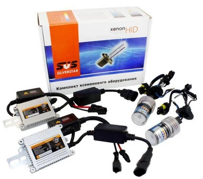 Комплект ксенона H27 6000К 12v с блоками AC. КВАНТ