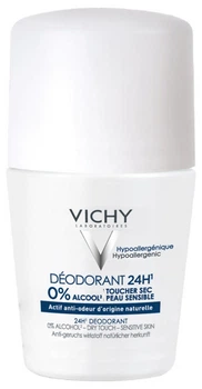 VICHY Роликовый дезодорант Dry Touch 24H для чувствительной кожи 50 мл