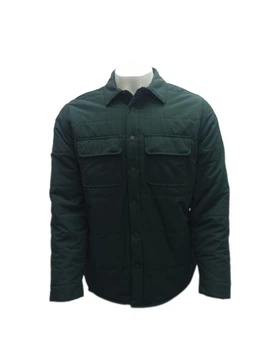 Чоловіча куртка Lucky Brand нейлонова стьобана куртка-пуховик р. L Темно-зелена