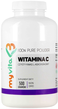 Myvita Witamina C w Proszku 500 g Odporność (5905279123533)