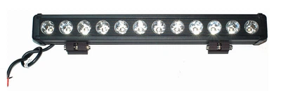 Светодиодная фара - балка AllLight D-120W 12chip CREE 9-30V нижний крепеж. ПРОЖЕКТОР ближний\дальний