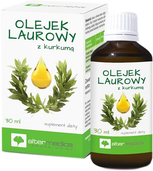 Alter Medica Olejek Laurowy z Kurkumą 30 ml (5906485971925)