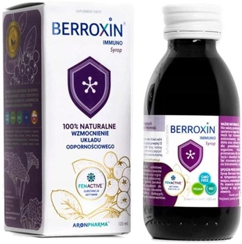 Харчова добавка Aronpharma Berroxin Immuno Сироп 120 мл (5907691086601)