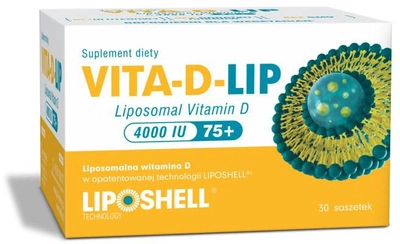 Харчова добавка Ascolip Ліпосомальний вітамін D 4000Iu 30 саші для імунітету (5903938555077)