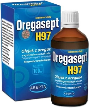 Asepta Oregasept H97 Olejek z Oregano 100 ml (5907771496054)