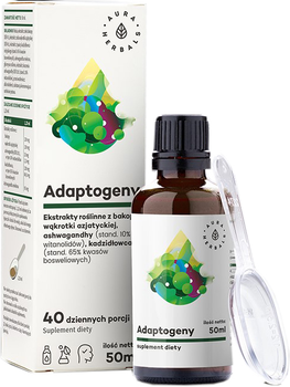 Aura Herbals Adaptogeny 100% 50 ml (5902479612393)