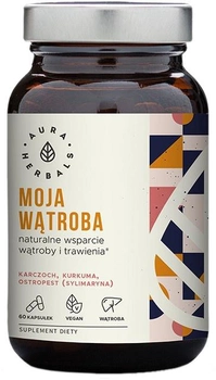 Aura Herbals Moja Wątroba 60 kapsułek Karczoch Linia (5902479612362)