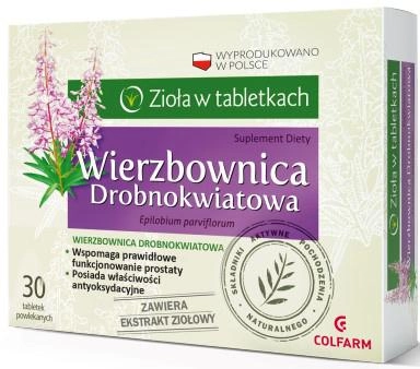 Colfarm Wierzbownica Drobnokwiatowa 30 tabletek (5901130350599)