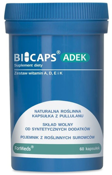 Formeds Bicaps Adek 60 kapsułek Odporność (5903148620565)