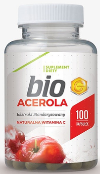 Hepatica Bio Acerola 100 kapsułek Odporność (5905279653146)