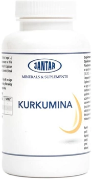 Харчова добавка Jantar Curcumin 90 капсул Допомагає при схудненні (5907527950434)