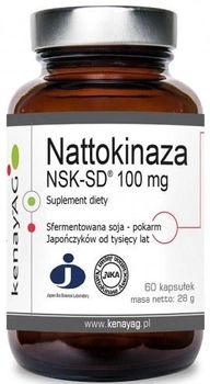 Kenay Nattokinaza Nsk-Sd 100mg 60 kapsułek (5900672152975)