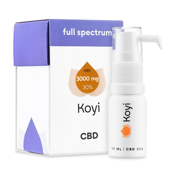 Конопляна олія Koyi 30% CBD 10 мл Повний спектр (5903981371990)
