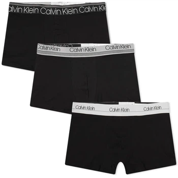 Набір трусів шорти Calvin Klein Underwear TRUNK 3PK NB2336A Black L 3шт