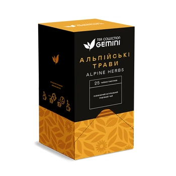 Чай Gemini Альпійські Трави 25 шт.