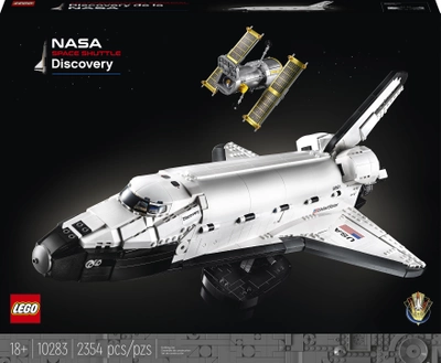 Конструктор LEGO Creator Expert Космічний шатл Діскавері NASA 2354 деталі (10283)