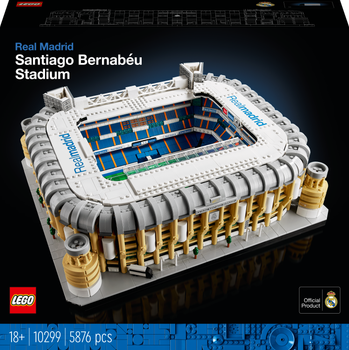 Zestaw klocków LEGO Icons Santiago Bernabéu - Stadion Realu Madryt 5876 elementów (10299)