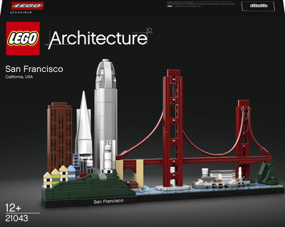Zestaw klocków LEGO Architecture San Francisco 565 elementów (21043)