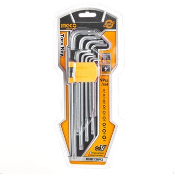 Комплект ключей удлиненных 9 шт INGCO HHK13092