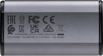 ADATA Elite SE880 500 GB USB 3.2 Gen2 Type-C 3D NAND (QLC) Titanium Grey (AELI-SE880-500GCGY) Zewnętrzna