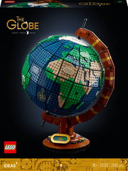Zestaw klocków LEGO Ideas Globus 2585 elementów (21332)