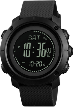 Мужские часы Skmei 1427BK Black + Compass