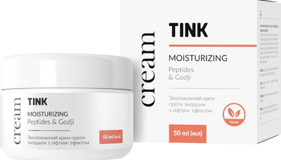Крем увлажняющий против морщин с лифтинговым эффектом Tink Moisturizing Peptides Godji Cream 50 мл