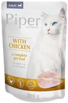 Mokra karma dla kotów sterylizowanych Dolina noteci Piper z kurczakiem - 100g (5902921302100)