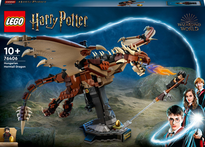 Zestaw klocków LEGO Harry Potter Smok rogogon węgierski 671 element (76406) 