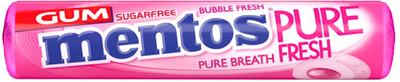 Жувальна гумка Mentos Pure Fresh Roll Tutti Frutti 15 г (80927150)