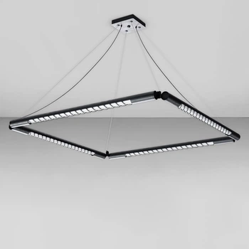 Светильник подвесной линейный Атмолайт Starlight B 670 Angle4 Black черный