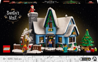 Zestaw klocków LEGO Wizyta Świętego Mikołaja 1445 elementów (10293)