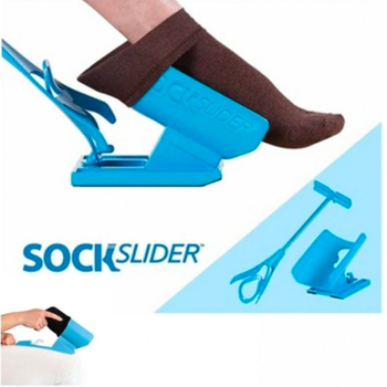 Пристрій для надягання шкарпеток Sock Slider Пристосування помічник для одягання шкарпеток батлер надяйка
