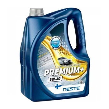 Масло моторне синтетичне 4л 5W-40 Premium+ NESTE, 37415, /